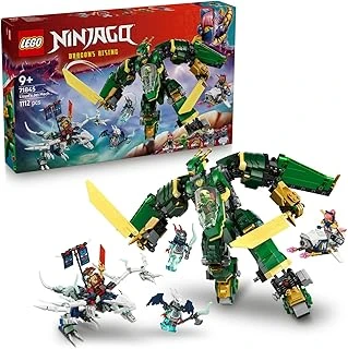 Ninjago Lloyd’Un Jet Robotu 71845-9 Yaş Üzeri Ninja Tutkunu Çocuklar Için 5 Minifigür Ejderha Figürü İçeren Yaratıcı Oyuncak Yapım Seti, Doğum Günü Hediyesi (1112 Parça) ürün görseli 1