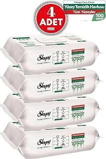 Sleepy Easy Clean Yüzey Temizlik Havlusu 100' Lü X 4 Adet ürün görseli 1