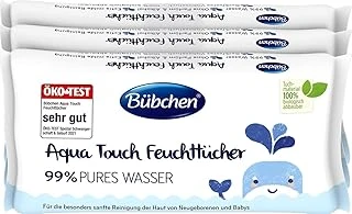 Bübchen Aqua Touch Yenidoğan Hassas Islak Mendil 3 X 48 Adet (144 Yaprak) ürün görseli 1