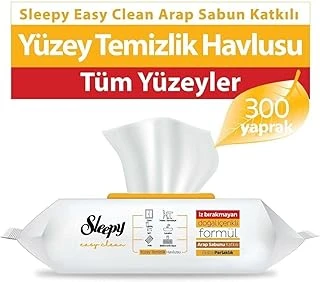 Sleepy Easy Clean Arap Sabunu Katkılı Yüzey Temizlik Havlusu 100' Lü X 3 Adet ürün görseli 1