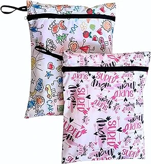 Yorni 2 Adet, 37 X 30 Cm, Mom Desen, Sıvı Geçirmeyen Çok Amaçlı Çanta, Ekonomik Set, Yıkanabilir ürün görseli 1