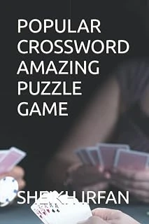 Independently Published Popular Crossword Amazing Puzzle Game ürün görseli 1