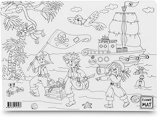Akademi Çocuk Funny Mat - Korsan 25X35Cm - Yeni ürün görseli 1