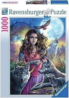 Ravensburger 1000 Parça Kurtlarla Kadın Puzzle ürün görseli 1