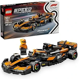 Speed Champions Mclaren F1 Team Mcl38 Yarış Arabası 77251 – 10 Yaş Üzeri Kız Erkek Çocukları Ile Yetişkin Motorseverler Için Sürücü Minifigürü İçeren Yapım Sergileme Seti (269 Parça) ürün görseli 1