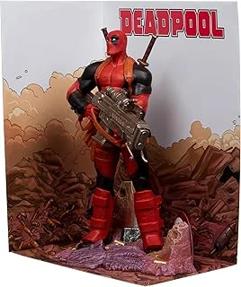 Mcfarlane - Deadpool 1: 6. Ölçekli Sahne Çizgi Roman (Deadpool #1) ürün görseli 1