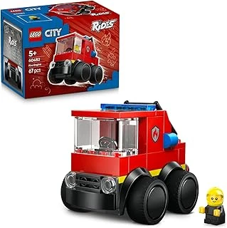 City Araçlar - İtfaiye Kamyonu 60482 – 5 Yaş Üzeri Erkek Kız Çocuklar Için İtfaiyeci Minifigürü İçeren Yaratıcı Oyuncak Yapım Seti, Çocuklar Için Eğlenceli Hediye Fikri (67 Parça) ürün görseli 1