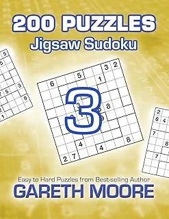 Jigsaw Sudoku 3: 200 Puzzles ürün görseli 1