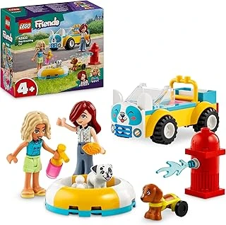 Friends Kuaförü Arabası 42635 – 4 Yaş Üzeri Kız Erkek Çocuklar Için Yılbaşı Hediyesi Fikri, 2 Mini Bebek 2 Figürü İçeren Yaratıcı Eğlenceli Oyuncak Yapım Seti (60 Parça) ürün görseli 1