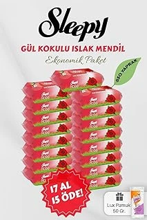 Sleepy Gül Kokulu Bebek Mendili 17 Al 15 Öde Hediyeli ürün görseli 1
