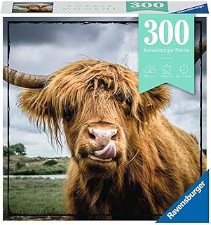 Ravensburger 132737 300 Parçalı Puzzle Highland Cattle ürün görseli 1