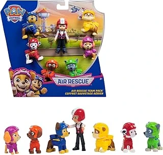Paw Patrol Air Rescue - Koleksiyon Için 7 Figürlü Oyuncak Figür Seti, 3 Yaşından Büyük Çocuklar Için Oyuncak ürün görseli 1