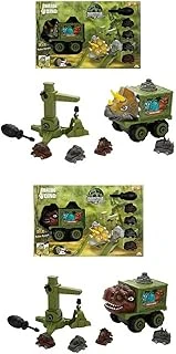 Sök Tak Dinozor T-Rex/Triceratops 27 Parça 2 Adet ürün görseli 1