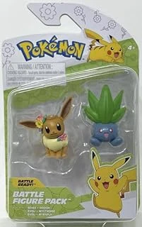 Pokemon Battle Bahar Serisi 2'Li Figür Seti - Eevee Oddish ürün görseli 1