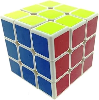 Beyaz Zemin Üzeri Renkli Zeka Küpü 3X3X3-6,8 Cm ürün görseli 1