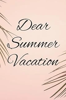 Independently Published Dear Summer Vacation: How I Spent My Holidays Journal ; Travelling Journal For Kids , Women And Men , A Gift For Everyone. ürün görseli 1
