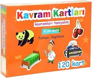 Kızılkaya Oyuncak Kzl-145 Kavram Kartları-120 Kart ürün görseli 1