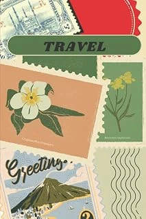 Independently Published Travel: Cool Stamp Journal, 120 Pages, For Travel, Journaling, Adults, Parents, Teenagers. ürün görseli 1