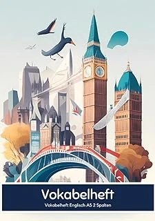Independently Published Englisch Vokabelheft A5 2 Spalten: 78 Seiten Liniert - Register Von A Bis Z - Über 1400 Vokabeln - Perfekt Für Alle, Die Englische Vokabeln Lernen Möchten Oder Müssen ürün görseli 1
