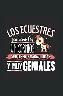 Los Ecuestres Son Como Los Unicornios, Simplemente Maravillosos Y Muy Geniales: Regulado Cuaderno De Notas Ecuestre Diario Caballo Regalo Caballos ürün görseli 1