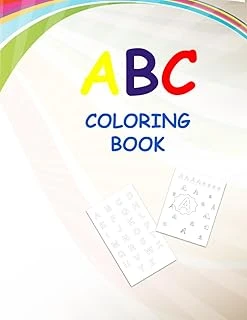 Independently Published Abc Coloring Book 9X12 Inches, Color Alphabet, For Boys & Girls, Toddlers And Preschool Kids (3-6), ürün görseli 1