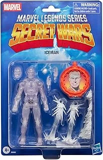 Legends Serisi Gizli Savaşlar Buz Adam, X-Men Çizgi Roman Koleksiyonluk 15 Cm Kalkanlı Aksiyon Figürü ürün görseli 1