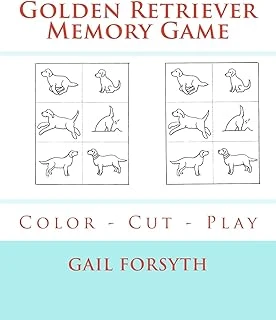 Retriever Memory Game: Color - Cut - Play ürün görseli 1