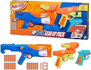Nerf N Series Gear Up Pack, 3X Dart Tabancası, Yalnızca Nerf N Series Dart Tabancalarıyla Uyumlu ürün görseli 1