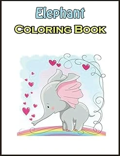 Independently Published Elephant: Over 100 Fun Coloring And Activity Pages With Cute Elephant, Baby Elephant, Jungle Scenes And More! For Kids, Toddlers And Preschoolers (Surprise Gift For Kids) ürün görseli 1