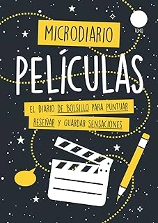 Independently Published Microdiario De Películas: El Diario De Bolsillo Puntuar, Reseñar Y Guardar Sensaciones De Tus Películas Vistas. ¡Tamaño De Viaje A6! ürün görseli 1