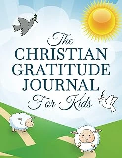 The Christian Gratitude Journal For Kids: A Prompted Christian Themed Gratitude Journal For Kids To Give Thanks And Praise ürün görseli 1