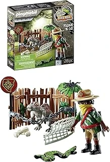 Playmobil Dino Rise 71265 Kafeste Bebek Spinosaurus Dinozor, 5 Yaşından Büyük Çocuklar Için Oyuncak ürün görseli 1