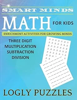 Minds - Three Digit Multiplication Subtraction Division Math Workbook For Kids: + 5000 Eexercise Math For Teacher For Kids Schooling ... Relax And Unwind. Great ... Mental Sharpness ürün görseli 1