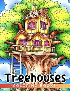 Independently Published Treehouses: Connect With Nature Through Whimsical Treehouse Designs - Ideal For Ages 5-8 ürün görseli 1