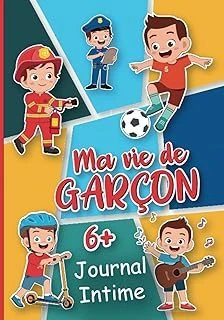 Independently Published Journal Intime - Ma Vie De Garçon: Journal Intime Garçon Couleurs | 12 Sections À Compléter | Carnet De Mémoires Et Souvenirs Pour Enfants Et Pré Ados. ürün görseli 1