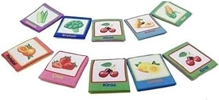 Birlik Oyuncak Babycim Eğitici Meyveler & Sebzeler Kartları (6 Parçalı) ürün görseli 1