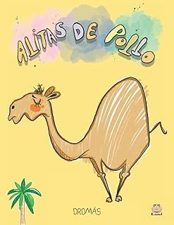 Independently Published Cuaderno Escolar - Alitas De Pollo: Tapa Blanda A4 (Tamaño Folio) Cuadrícula (100 Páginas) / Personaje "Dromás" / Regalo Ideal Niños Y Niñas ürün görseli 1