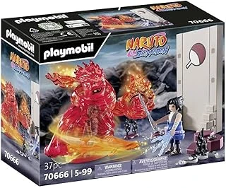 Playmobil Naruto Shippuden 70666 Sasuke Vs Itachi, Mangekyou Sharingan Ruhu Susano'O Ile Etkileşimli Kardeş Savaşı, Itachi'Nin Intikamı, 5 Yaş Üzeri Çocuklar İçin Oyuncak ürün görseli 1
