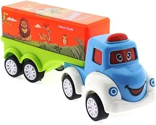 Sürtmeli Mini Sevimli Turuncu Tır ürün görseli 1