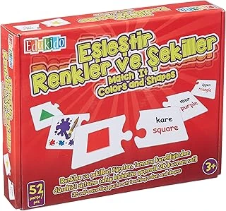 Hafıza Kartları, Renkler Şekiller Eşleştirme Kartı ürün görseli 1