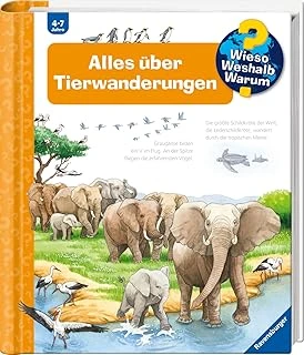 Wieso? Weshalb? Warum?, Band 37 - Alles Über Tierwanderungen (Sachbuch Ab 4 Jahre - Mit Klappen) ürün görseli 1
