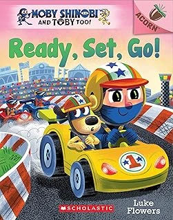 Ready, Set, Go!: An Acorn Book (Moby Shinobi And Toby Too! #3) (Volume 3) ürün görseli 1