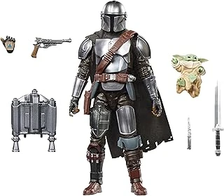 Wars The Black Series The Mandalorian & Grogu, The Mandalorian & Grogu Deluxe Koleksiyon 15 Cm Aksiyon Figürü Hediye ürün görseli 1