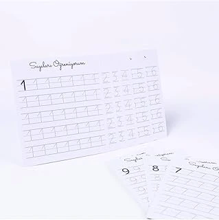 Bimotif 10Lu Rakamları Öğreniyorum, 12 X 13 Cm Karton Çalışma Kart Seti ürün görseli 1