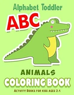 Coloring Book Abc Alphabet Toddler: 2020 High-Quality Black&White Alphabet Coloring Book For Kids (8.5 X 11 Inches) ürün görseli 1