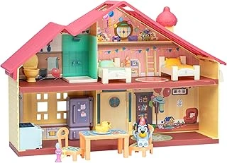 Bluey Kutlama Evi, Doğum Gününü Kutlamaya Olun, 11 Oyun Parçası Çıkarılabilir Mobilya Aksesuar, Artı 1 Özel 2,5 İnç Figür ürün görseli 1