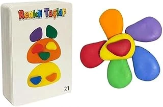 Redka Renkli Taşlar, Eğitici Oyuncak, Renkli Çakıl Taşları ürün görseli 1