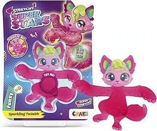 Stretchy Superstars Funxy – Parlak Esnek Koleksiyon Figürleri, Çamur Dolgulu, 6 Farklı Karakter, Koleksiyon Için ürün görseli 1