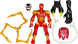 Mixmashers Iron Spider Özel Spider-Man Karıştır Eşleştir Deluxe Aksiyon Figürü Aksesuarları ürün görseli 1