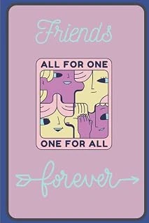 Independently Published Friendship Journal Containing Friendship Sheets Where Friends Can Indicate Their Interests And Include A Selfie Picture. It Can Passed Back And Forth Between Friends ürün görseli 1